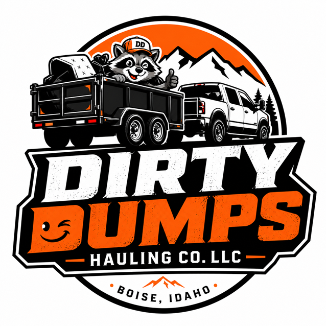 Dirty Dumps Hauling Co. logo